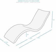 Load image into Gallery viewer, Pool lounger ledge loungers white.jpg