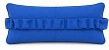Load image into Gallery viewer, Blue rear Lounger headrest pillow for sunlounger