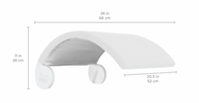 Load image into Gallery viewer, white shade for signature or chaise deep