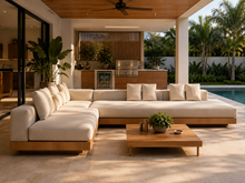 Load image into Gallery viewer, Noosa Teak Modular Outdoor Lounge SET
