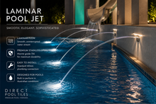 Load image into Gallery viewer, Caprici LED Laminar Pool Jets Set of 3 plus controller kit
