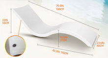 Load image into Gallery viewer, Vero Wave  Chaise lounger
